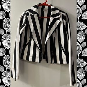 Black and White Beetlejuice Jacket